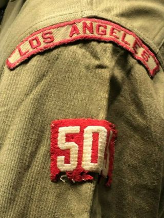 1940 ' s Official Boy Scout Uniform Shirt 4