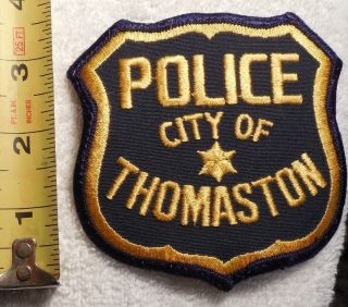 Thomaston Georgia Police Patch (highway Patrol,  State Police,  Sheriff)