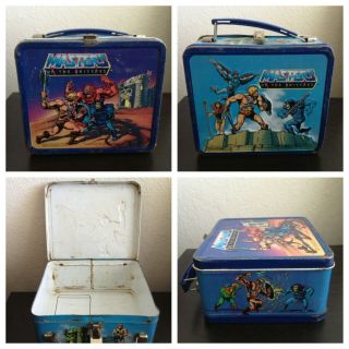 1983 Masters Of The Universe Aladdin Industries Incorporated Metal Lunch Box