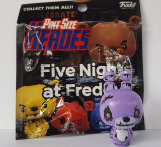 Funko Pint Size Heroes Nightmare Bonnie Five Nights At Freddys 1.  5 " Vinyl Figure