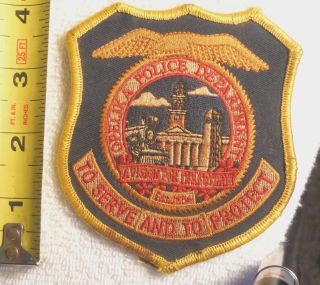 Opelika Police Department Alabama Patch Vintage (fire,  State Police,  Sheriff)