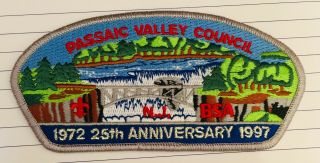Passaic Valley Council,  N.  J.  Bsa 1972 25th Anniversary 1997