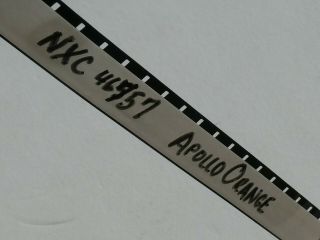 APOLLO ORANGE 16mm NASA Film ' 72 UPITN Newsfilm Short b&w 5