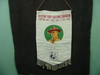 Rare 1966 Viet - Nam Scout - O - Rama Banner