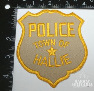Early,  Town Of Hallie Kentucky Police Patch (17441)