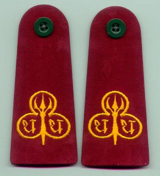 Scouts Of Thailand - Senior Girl Scouts (guides) Epaulettes Patch (pair)