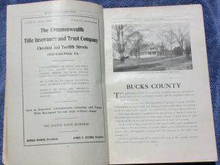 Dared 1914 FARM & BUSINESS DIRECTORY,  BUCKS COUNTY Pennsylvania Book,  Genealogy 4
