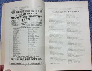 Dared 1914 FARM & BUSINESS DIRECTORY,  BUCKS COUNTY Pennsylvania Book,  Genealogy 5