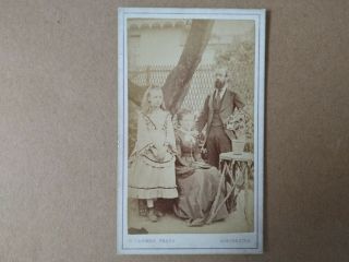 Cdv Carte De Visite Of A Family Group By Larmer Of Winchester