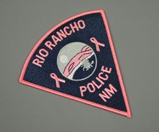 Rio Rancho Mexico Police 2016 Pink Breast Cancer Awareness Patch