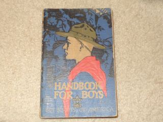 Boy Scout Bsa Norman Rockwell Cover First Edition November 1938 Handbook Book