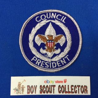 Boy Scout Adult Position Patch Council President