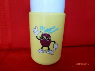 Vintage California Raisins 1987 Model 3700 Thermos Bottle Replacement Collector 5