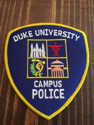 Duke University Police Patch College Law Enforcement Sheriff