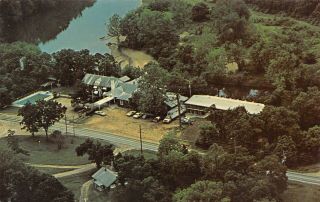 Noel Missouri Ginger Blue Resort Lodge Birdseye Swimming Pool 1960s Cars Pc