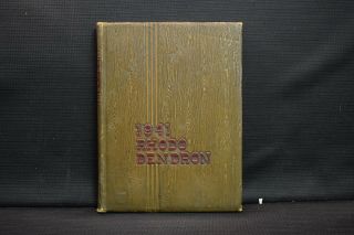 1941 Rhododendron Appalachian State Teachers College Boone Nc Yearbook