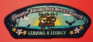 Greater Tampa Bay Area Council S4 - 89 - 19 - 1 Wood Badge Csp Patch