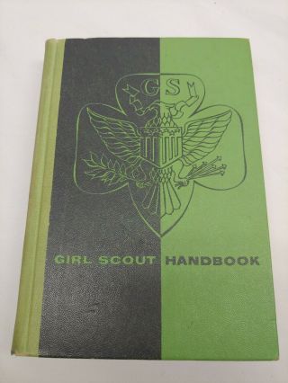 Vintage 1953 Girl Scout Handbook Edition First Impression Hardcover Ja