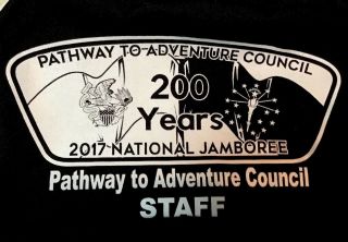 SET 2017 BSA National Jamboree STAFF BACKPACK & DUFFLE BAG - 200 Years 2