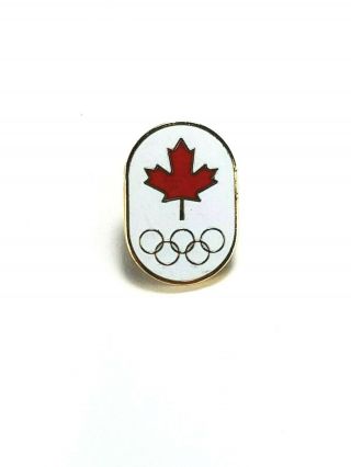 Vintage Canada Noc National Olympic Committee Olympiad Olympic Hat Lapel Pin