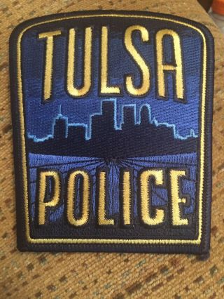 Tulsa Oklahoma Police Department Patch