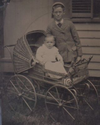 1860s Tintype Photo Id 