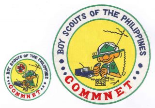 Jamboree On The Air & Internet - Philippine Scouts Jota / Joti Scout Patch & Bp