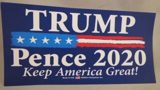 Of 10 Trump Pence 2020 Keep America Great Campaign Sticker Reelect