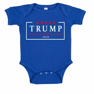 Re Elect Donald Trump 2020 Usa Keep America Great Baby Bodysuit