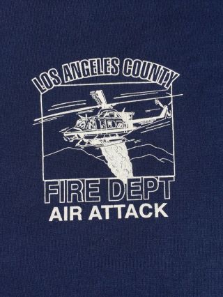 L.  A.  County Fire Department Air Operations Old School 412 T Shirt 2