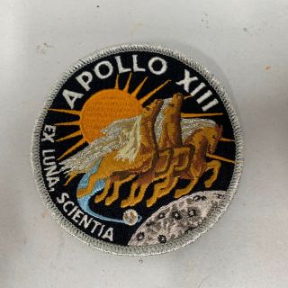 Vintage Nasa Apollo 13 Astronaut Space Patch (a4)