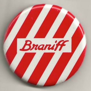 Braniff Airline - Um - Unattended Minor Button Version 2