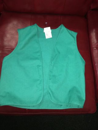 Junior Girl Scout Uniform Vest Large 14 - 16