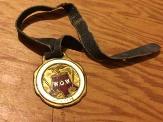Vintage Wow,  Woodmen Of The World Watch Fob