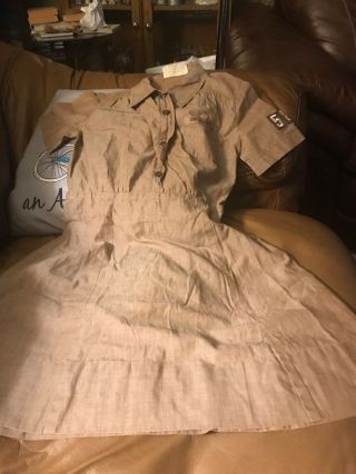 Vintage 1940’s Girl Scout Brownie Dress Uniform Bsa A17