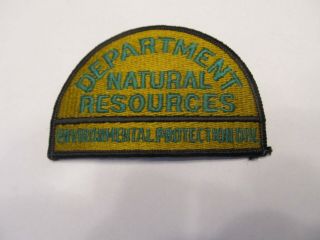 Georgia State Conservation Environmental Protection Warden Cap Patch Old