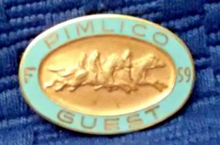 Pimlico F 59 Guest (baltimore) - 216 Blue Pin