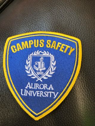 Aurora Illinois Campus Police Patch