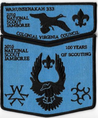 2010 National Bsa Jamboree Wahunsenakah Lodge 333 Colonial Virginia Council