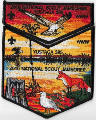 2010 National Boy Scouts Jamboree Yustaga Lodge 385 Gulf Coast Council