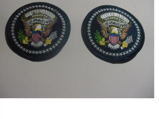 Set Of 2 Presidential Seal Patch