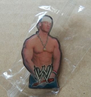 Wwe Wrestling Pin John Cena Metal Enamel Badge Wrestler Ww