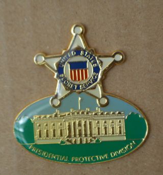 Us Secret Service Lapel Pin Presidential Protective Division