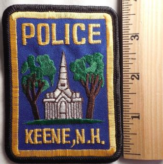 Keene Hampshire Police Patch (highway Patrol,  Sheriff,  Ems)