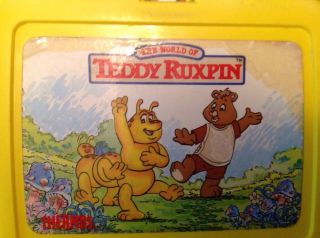 Vintage 1985 Teddy Ruxpin Lunchbox Pail And Thermos With Cup 2