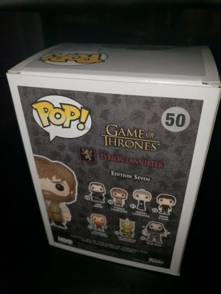 Funko Pop Tyrion Lannister Game of Thrones 50 3