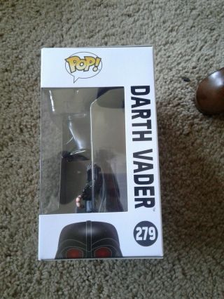 Funko Pop Star Wars Darth Vader Holiday with Candy Cane Minor Box Damage 2