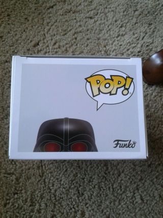 Funko Pop Star Wars Darth Vader Holiday with Candy Cane Minor Box Damage 5