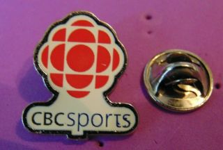 CBC Sports Lapel Pin Canadian Broadcasting Corporation 2