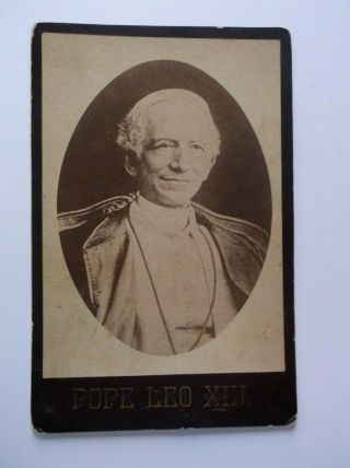 Cabinet Card of POPE LEO XIII 4